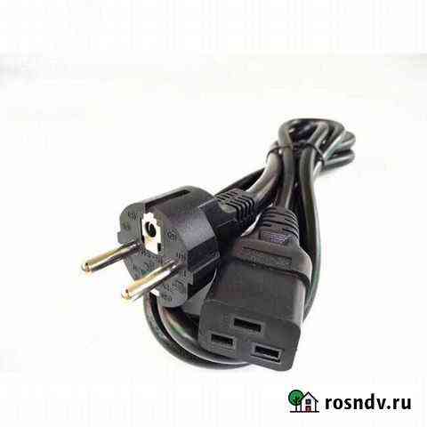 Кабель питания c19, сечение 3х2.5мм, 16А Иркутск