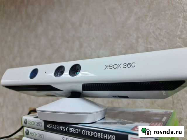 Kinect White Xbox 360 Новосибирск - изображение 1