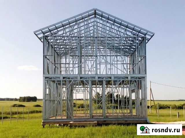 Лстк каркас двухэтажного дома Ахтырский - изображение 1