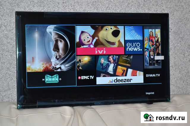 Телевизор встроенный цифровой тюнер и Smart Краснодар - изображение 1