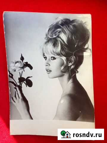 Фото Брижит Бардо 50-60 г-коллекционная Уфа - изображение 1