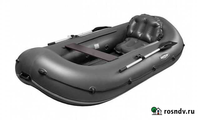 Надувная лодка пвх Кантегир-380нд, серый, SibRiver Владивосток - изображение 1