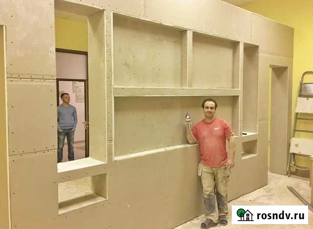 Монтаж гипсокартона. Гипсокартонщик. Гипсокартон Самара - изображение 1