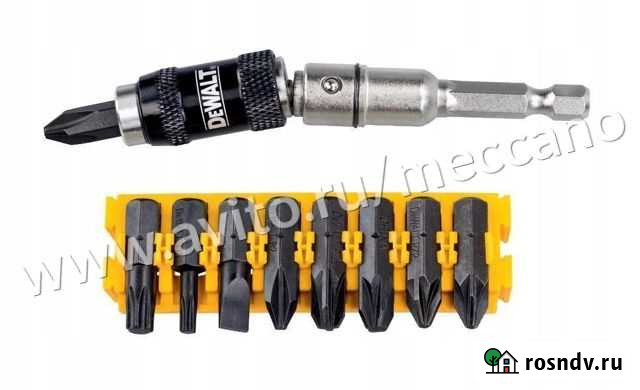 Набор насадок с шарнирным держателем 10 шт. dewalt Симферополь - изображение 1