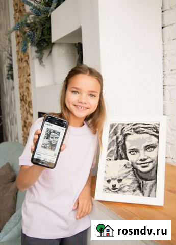 Алмазная мозаика из любой фотографии Киров - изображение 1