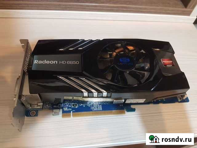 Видеокарта ati hd 6850 Уфа - изображение 1