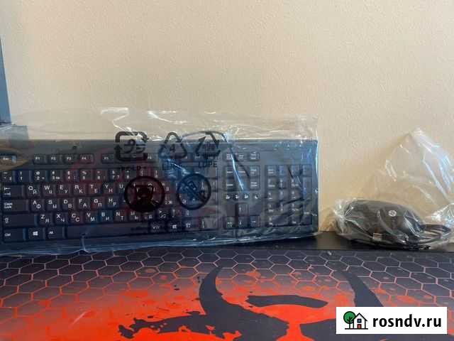 Новый комплект Клавиатура + Мышка HP Уфа - изображение 1
