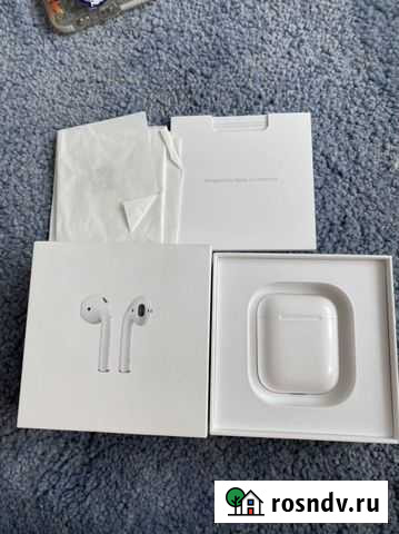 Кейс от наушников apple airpods 1 оригинал Нальчик - изображение 1