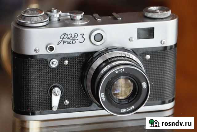 Пленочный фотоаппарат фэд-3(СССР) Курск - изображение 1