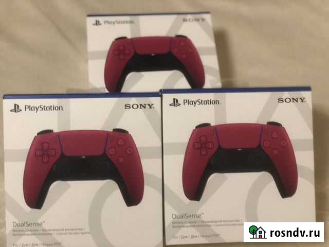 Геймпад dualsense ps5 красный Черкесск - изображение 1