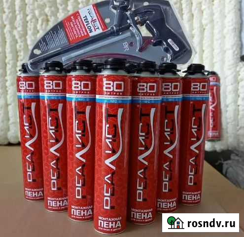 Монтажная пена realist PRO зимняя Белгород - изображение 1