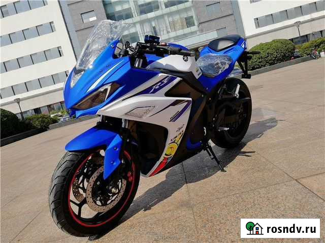 Электромотоцикл 5000Вт, 100А/ч Ачинск - изображение 1