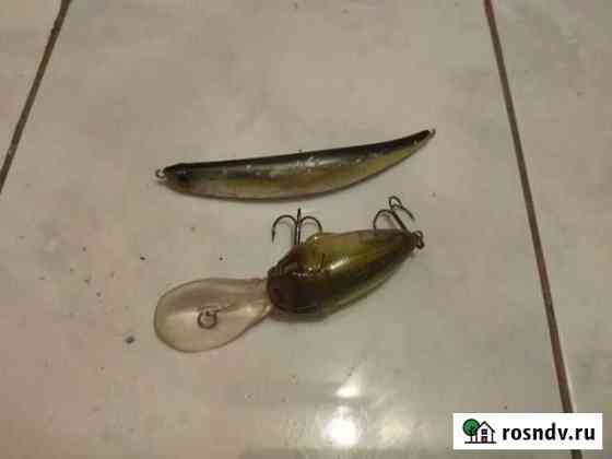 Воблер OSP bent minow 106 и воблер megabass cyclon Ижевск