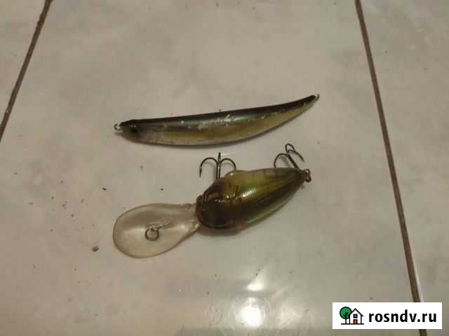 Воблер OSP bent minow 106 и воблер megabass cyclon Ижевск - изображение 1