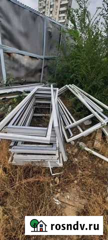 Пластиковые рамы коричневые Волгоград - изображение 1