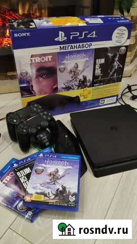 Sony playstation 4 slim 1 tb Геленджик - изображение 1