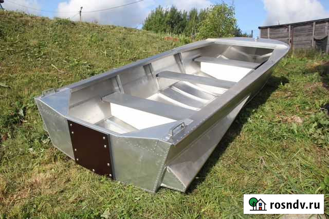 Алюмин.лодка Мста-Н дл.3.7 м. с булями и вёслами Красноярск - изображение 1