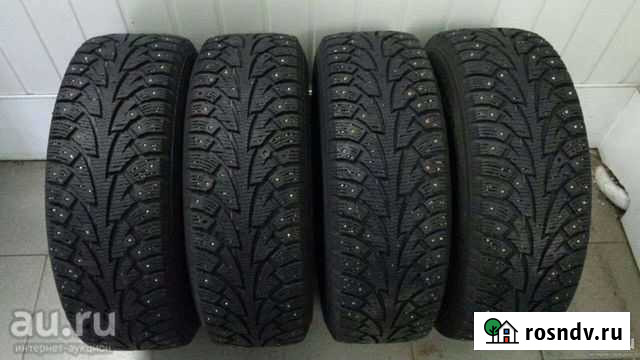 Комплект 205/55 r16 шип Кострома - изображение 1