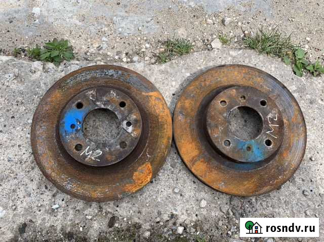 Передние тормозные диски Ниссан Альмера N16 Черноголовка - изображение 1