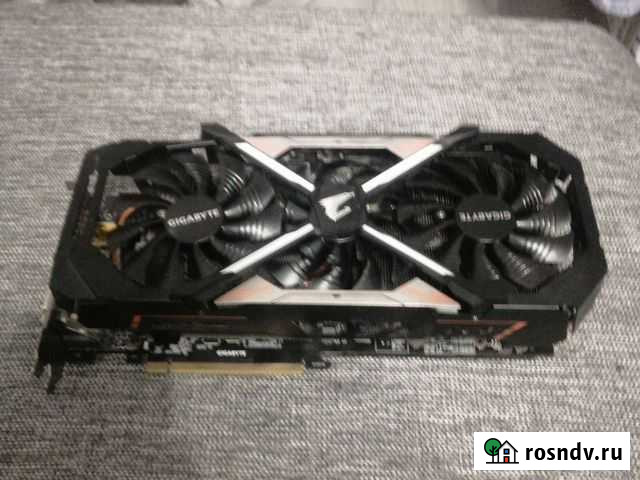 Видеокарта игровая GTX 1070 aorus 8 gb Краснодар - изображение 1