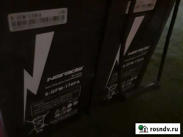 Аккумуляторы гелевые 170а Махачкала - изображение 1