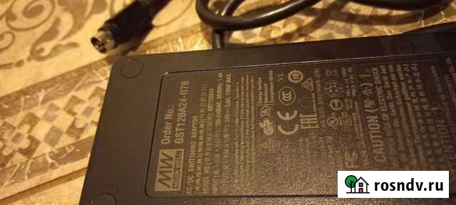 Блок питания 24в 5а новый Санкт-Петербург - изображение 1