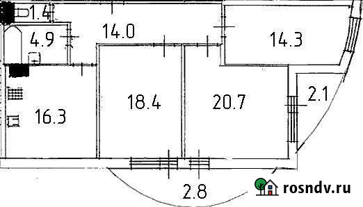 3-комнатная квартира, 94 м², 1/9 эт. на продажу во Всеволожске Всеволожск - изображение 1