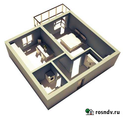 1-комнатная квартира, 33 м², 5/8 эт. на продажу во Всеволожске Всеволожск - изображение 1