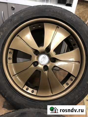 17е кованые диски 5*114,3 JJ7 ET43 Петропавловск-Камчатский - изображение 1