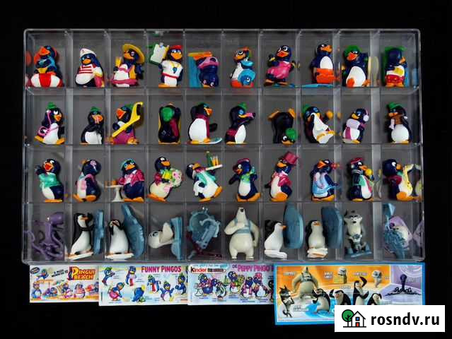 Киндер все полные серии пингвины Москва - изображение 1