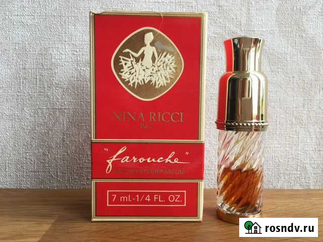 Farouche Nina Ricci Духи 7мл винтаж Спрей Казань - изображение 1