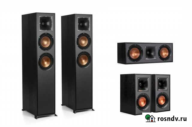 Комплект ас 5.0 Klipsch R-620-F + R-41-M + R-52-C Челябинск - изображение 1
