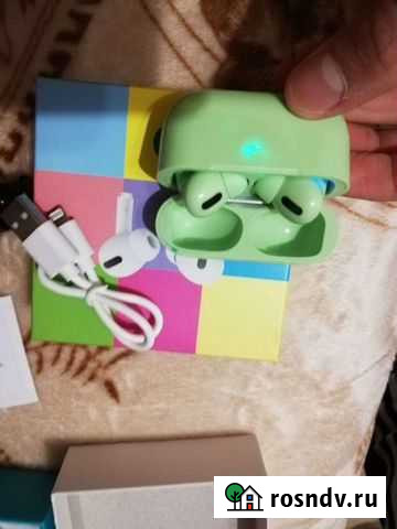 Беспроводные наушники airpods pro, airpods i11 Ижевск - изображение 1