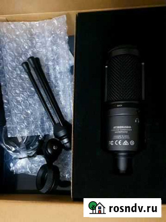 Cтудийный Микрофон Audio-Technica AT 2020 USB+ Красноярск - изображение 1