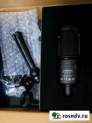 Cтудийный Микрофон Audio-Technica AT 2020 USB+ Красноярск - изображение 1
