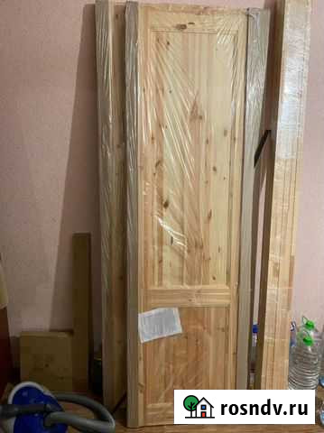 Дверь сосна 600 мм Первоуральск - изображение 1