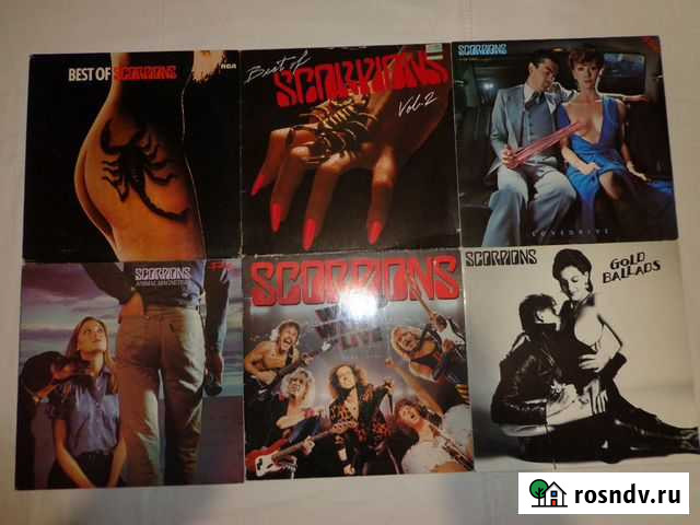 Винил Scorpions Smokie Status Quo Stevie Wonder Иваново - изображение 1