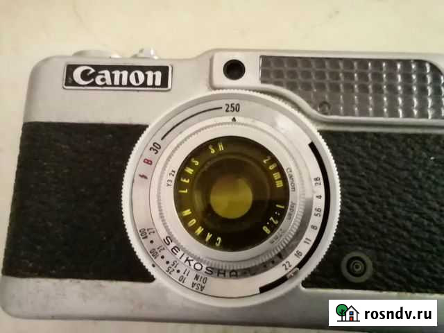 Плёночный полукадровый фотоаппарат canon demi Красноярск - изображение 1