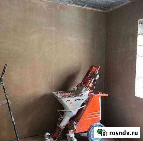 Механизированная штукатурка стен Москва