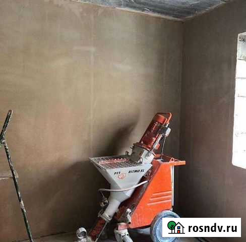 Механизированная штукатурка стен Москва - изображение 1