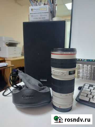 Объектив Canon EF 70-200 4L USM Чита - изображение 1