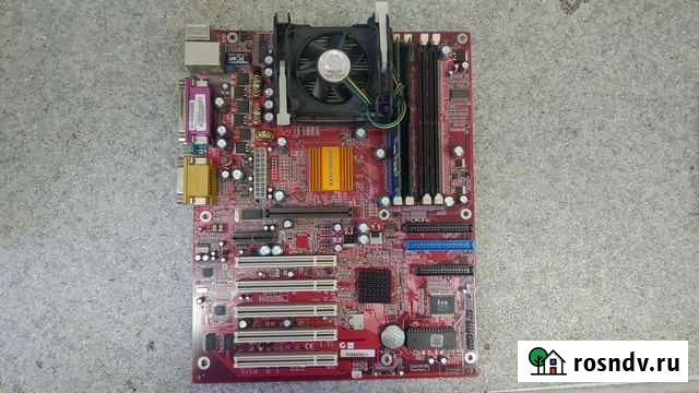 P4S5A/DX+ с цп и озу Хабаровск - изображение 1