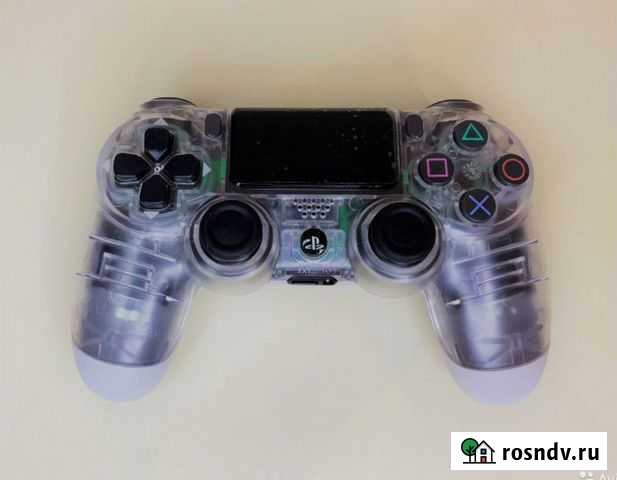 Геймпад PS4 Dualshock прозрачный Санкт-Петербург - изображение 1
