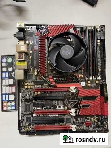 Материнская плата Asrock P67 Fata1ily Professional Нижний Новгород - изображение 1