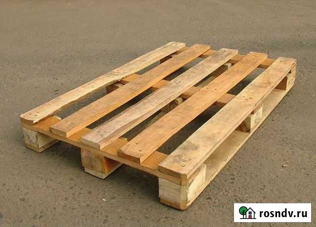 Поддоны деревянные Б/У, см. Описание Тверь - изображение 1