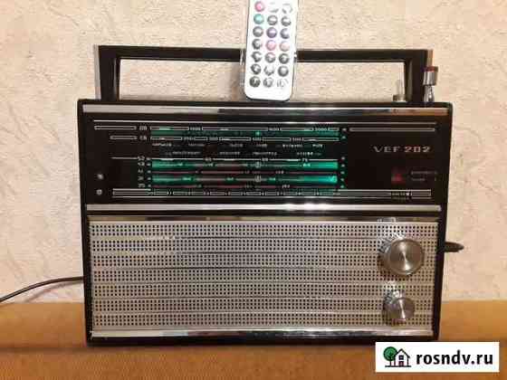 Радиоприемник VEF-202 с Mp3/Fm/Bluetooth + Нововоронеж