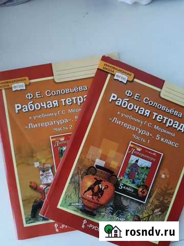 Рабочая тетрадь по чтению для 5 класса Хабаровск - изображение 1