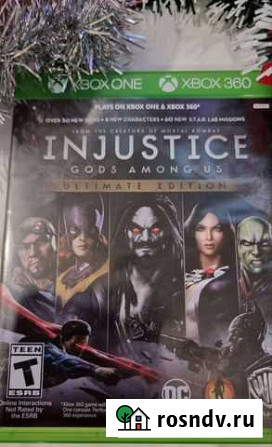 Игра диск новый Injustice: Gods Among Us Ultimate Сыктывкар - изображение 1