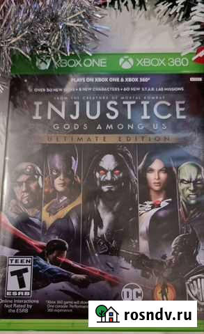 Игра диск новый Injustice: Gods Among Us Ultimate Сыктывкар - изображение 1