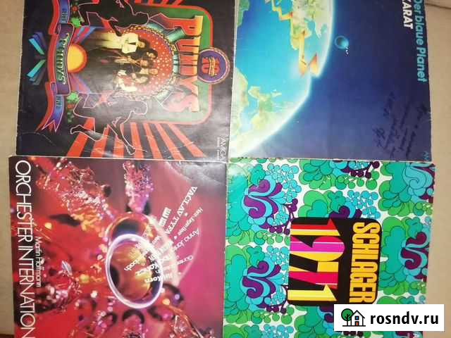 Рок. Поп. Винил. гдр Кстово - изображение 1